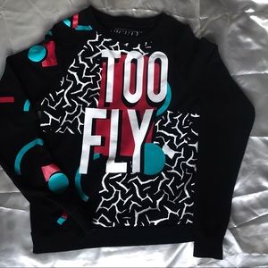 “Too Fly” Black Sweater